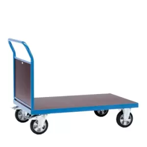 Image of Heavy Duty Platform Trolley Single Panel End - 1000 x 700mm