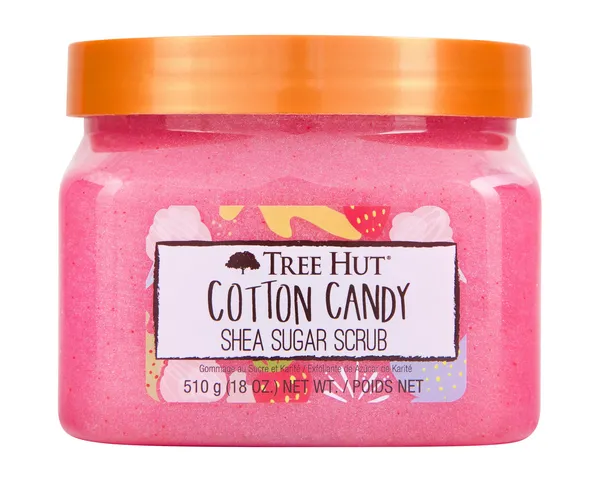 image of Tree Hut Body Scrubs Cotton Candy Shea Sugar Scrub 510g