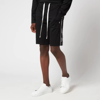 Image of Polo Ralph Lauren Mens Liquid Cotton Taping Slim Shorts - Polo Black - L