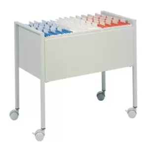 image of Lockable File Trolley For A4 Suspension Files