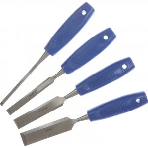 Image of BlueSpot 4 Piece Wood Chisel Set