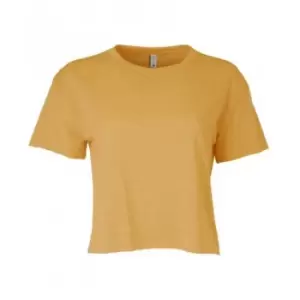 Image of Next Level Womens/Ladies Festival Cali Short-Sleeved T-Shirt (M) (Antique Gold)