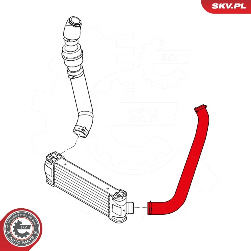 Image of ESEN SKV Charger intake hose ESEN SKV 24SKV608