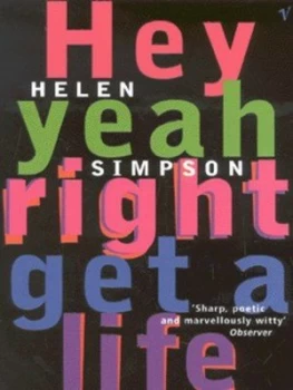 Image of Hey Yeah Right Get a Life by Helen Simpson Book