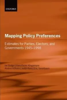 Image of Mapping Policy Preferences by Professor Ian Budge