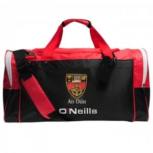 Image of ONeills Down GAA Holdall - Black/Red/White