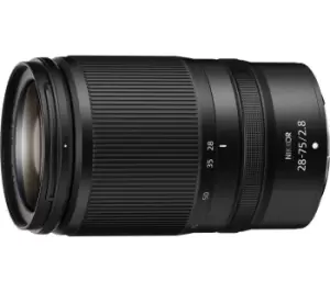 image of NIKON NIKKOR Z 28-75mm f/2.8 Telephoto Zoom Lens, Black