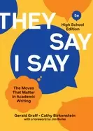 Image of they say i say hardcover
