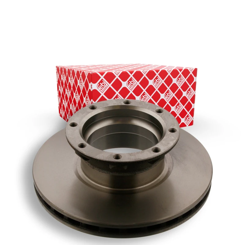 Image of FEBI BILSTEIN 10935 Brake disc Rear Axle, internally vented, Coated Brake Disc (82)