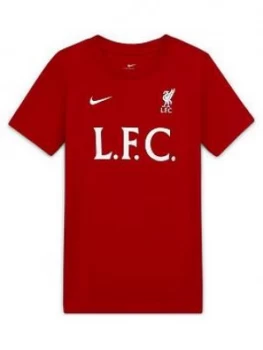 image of Nike Liverpool Fc Youth Core Match Tee