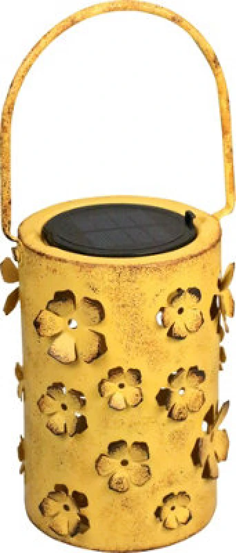 Image of Luxform Solar LED Daisy Flower Lantern YELLOW Yellow