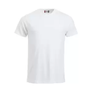 image of Clique Mens New Classic T-Shirt (XL) (White)