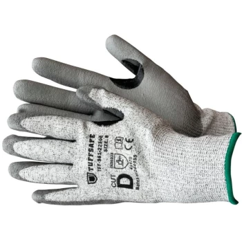 Image of Cut D Pu Palm Coated Glove, Size 11 - Tuffsafe