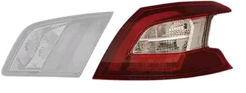 Image of VAN WEZEL 4081922 Rear light Outer section, with bulb holder, Right, LED Combination Rearlight (391)