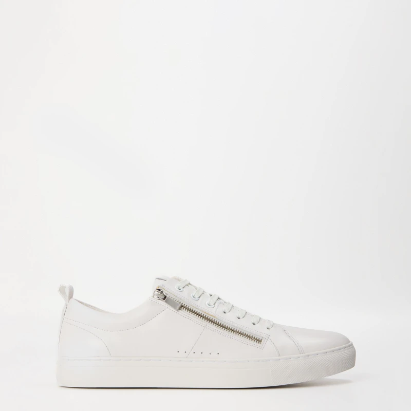 Image of Hugo Mens Double-Buckle Monk Shoes White male 5 (39)