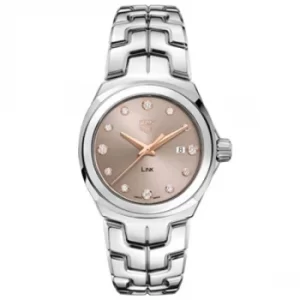 image of TAG Heuer Link Lady Ladies Stainless Steel Bracelet Watch