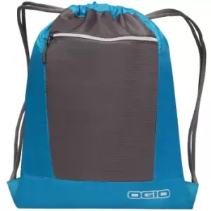 image of Endurance Pulse Drawstring Pack Bag (Pack Of 2) (One Size) (Turquoise/ Black) - Ogio