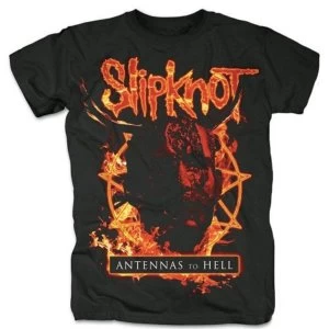 image of Slipknot - Antennas to Hell Unisex Large T-Shirt - Black