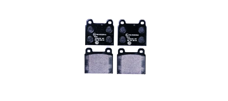 Image of HELLA Brake pad set HELLA 8DB 355 007-011
