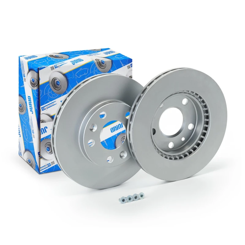 Image of JURID 562658JC Brake disc COAT+ Vented, Coated, with bolts/screws Brake Disc (82)