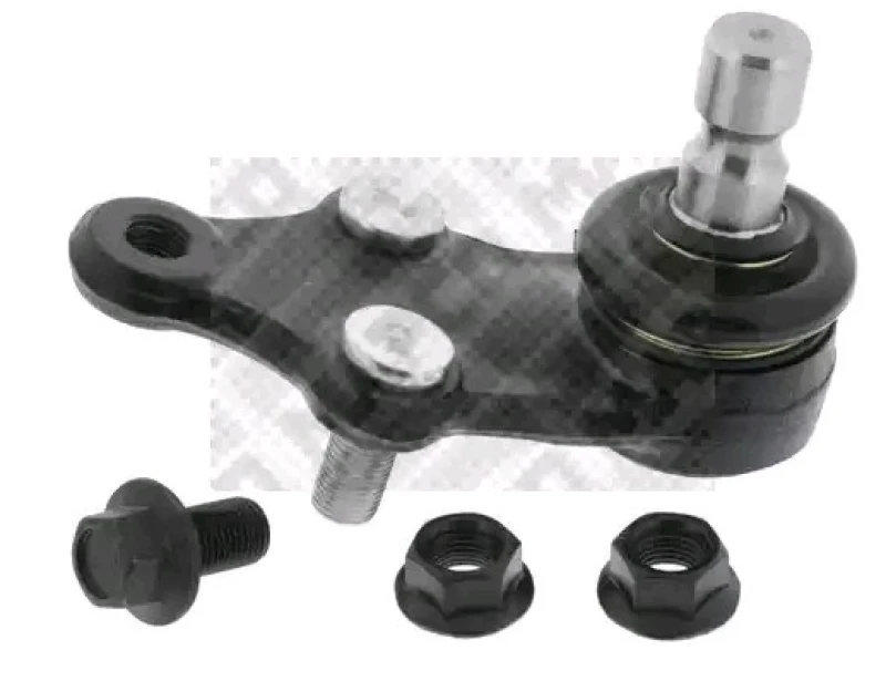 Image of MAPCO 52545 Ball joint Front Axle Right, with fastening material Support-/Steering Link (2462)