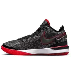 image of Nike Zoom Lebron Nxxt Gen Bred, Black/White-Black-University Red, size: 13, Male, Basketball Performance, DR8784-001