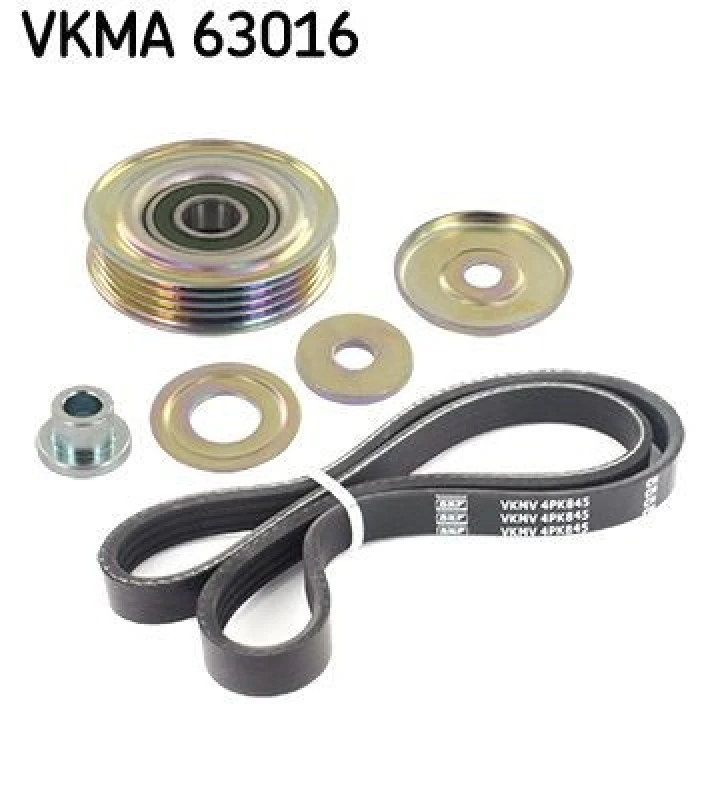 Image of SKF V-Ribbed Belt Set SKF VKMA 63016
