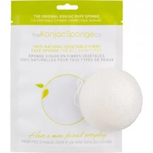 image of The Konjac Sponge Konjac Facial Puff Sponge 100% Pure