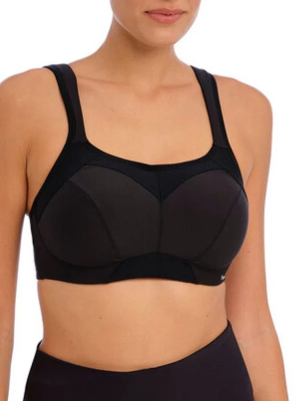 Image of Freya Womens underwired sports bra Freya High-Octane Noir Female 100K
