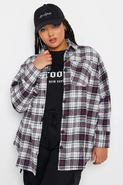 Image of Yours Printed Shacket White