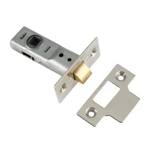 image of Yale Locks M888 Tubular Mortice Latch 64mm 2.5 in Polished Brass Pack of 3