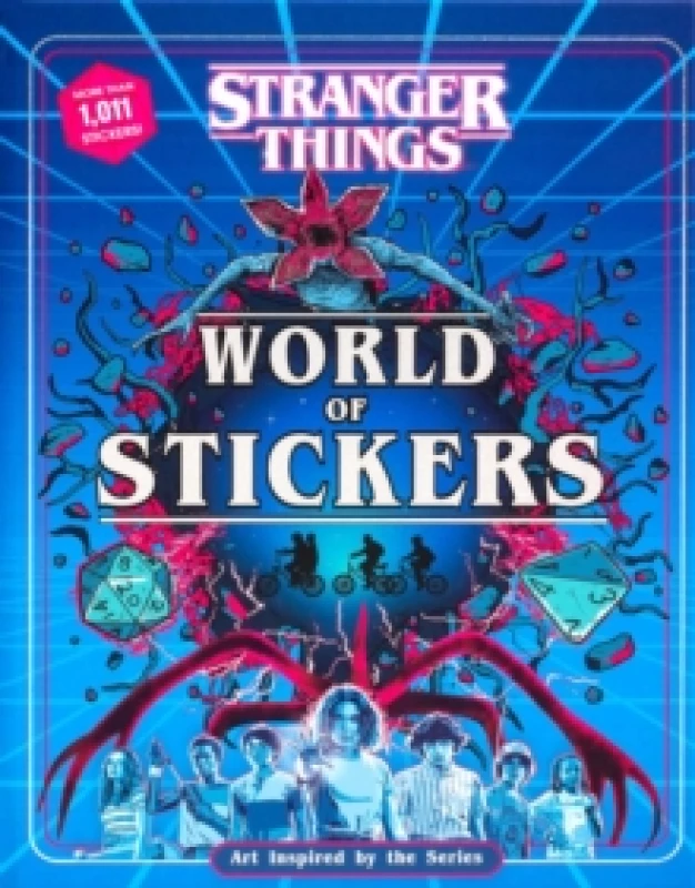 Image of Stranger Things World of Stickers : Art Inspired by the Series Hardback