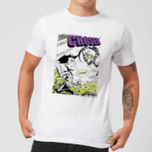 image of Toy Story Comic Cover Mens T-Shirt - White - 3XL