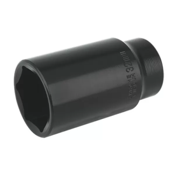 image of Genuine SEALEY IS1232D Impact Socket 32mm Deep 1/2Sq Drive