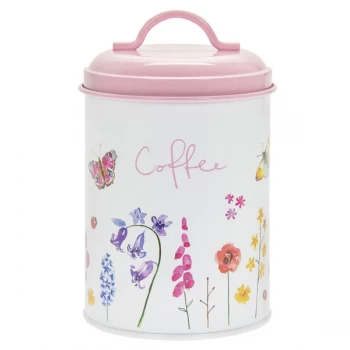 image of Butterfly Garden Coffee Canister by Lesser & Pavey