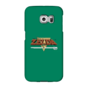 image of Nintendo The Legend Of Zelda Retro Logo Phone Case - Samsung S6 Edge - Snap Case - Gloss