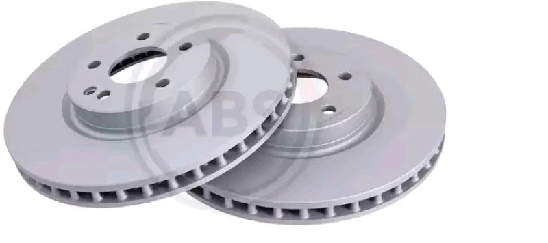Image of A.B.S. 18468 Brake disc Vented, Coated Brake Disc (82)