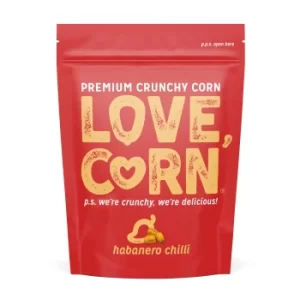 Image of Love Corn Premium Crunchy Corn Snack Habanero 45g