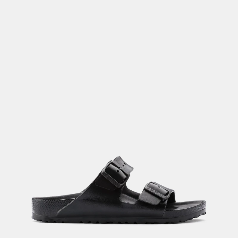 Image of Birkenstock Mens Arizona Eva Double Strap Sandals - Black - UK 11.5 Black Sandals male 129421 11.5