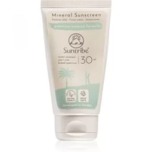 image of Suntribe Mineral Sunscreen Sunscreen Cream With Minerals SPF 30 60ml