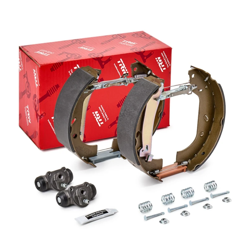 Image of FERODO FMK242 Brake Set, drum brakes with wheel brake cylinder Brake Set,drum brakes (3859)