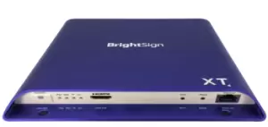 image of BrightSign XT244 digital media player Blue, White 4K Ultra HD 4096...