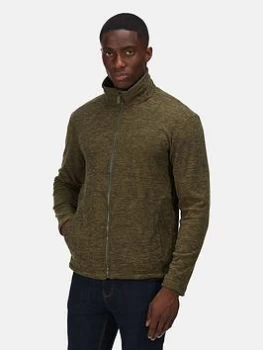 image of Regatta Eildon Full Zip Fleece - Khaki Size M Men