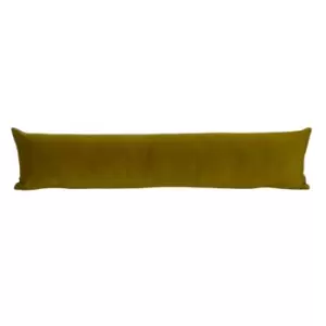 image of Evans Lichfield Opulence Draught Excluder Polyester Saffron