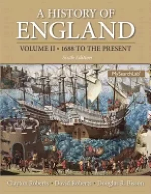 Image of history of england volume 2 1688 to the present