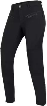 image of Bering Alkor Ladies Motorcycle Softshell Pants, black, Size 24 for Women, black, Size 24 for Women