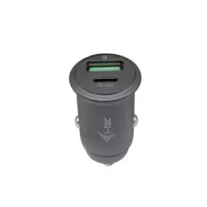 image of i-tec Car Charger 1x USB-C PD 30 W 1x USB QC 3.0