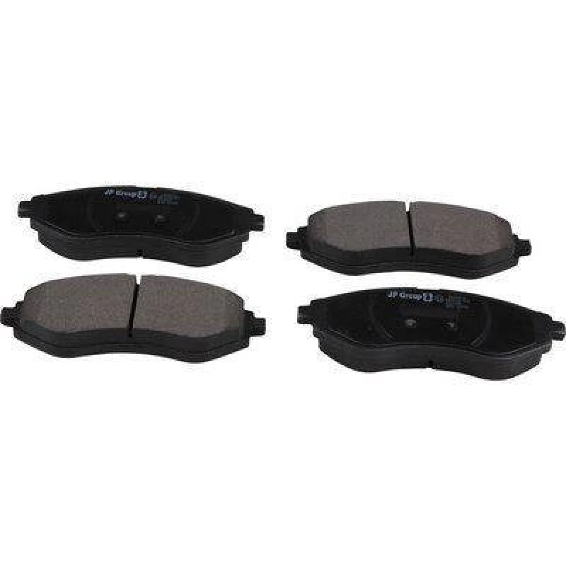 Image of JP GROUP 6363603210 Brake pad set JP Front Axle, with acoustic wear warning Brake Pad Set,disc brake (402)