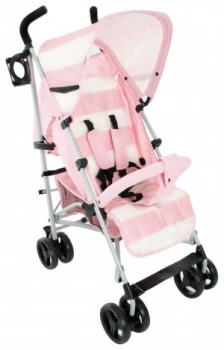 image of Billie Faiers MB01 Pink Stripe Stroller.