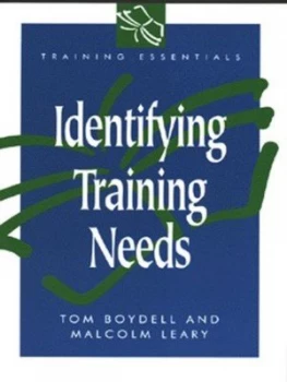 Image of Identifying Training Needs by Tony Boydell Paperback
